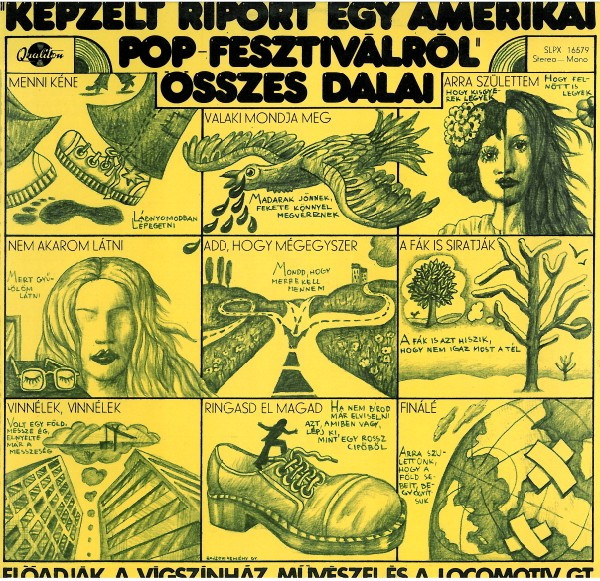 Déry Tibor Presser Gábor Adamis Anna - Képzelt Riport Egy Amerikai Pop-Fesztiválról Összes Dalai