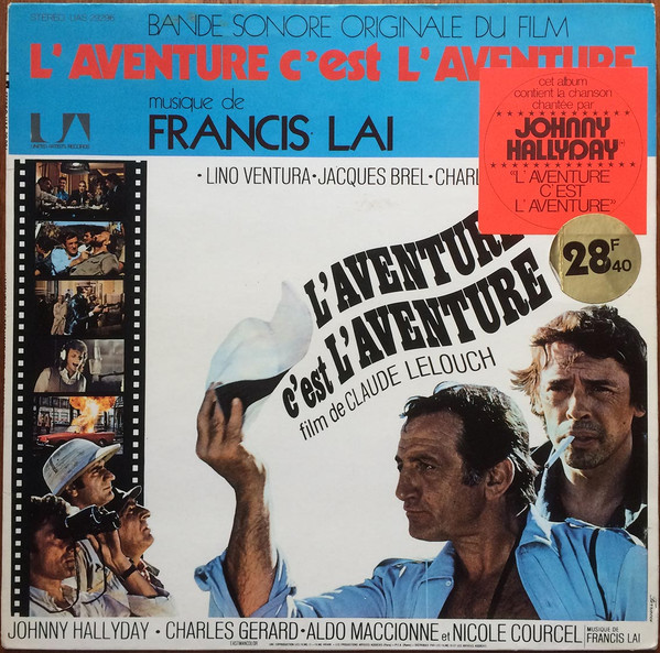 Francis Lai - Bande Sonore Originale Du Film "L'aventure C'est L'aventure"