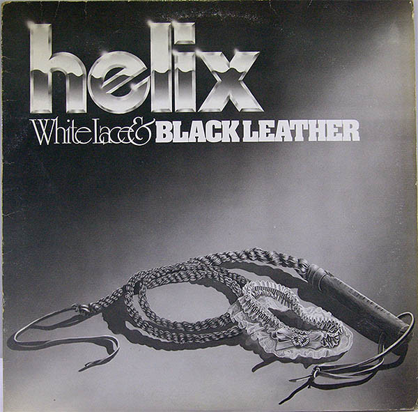 Helix - White Lace & Black Leather