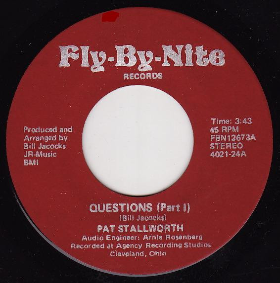 Pat Stallworth - Questions